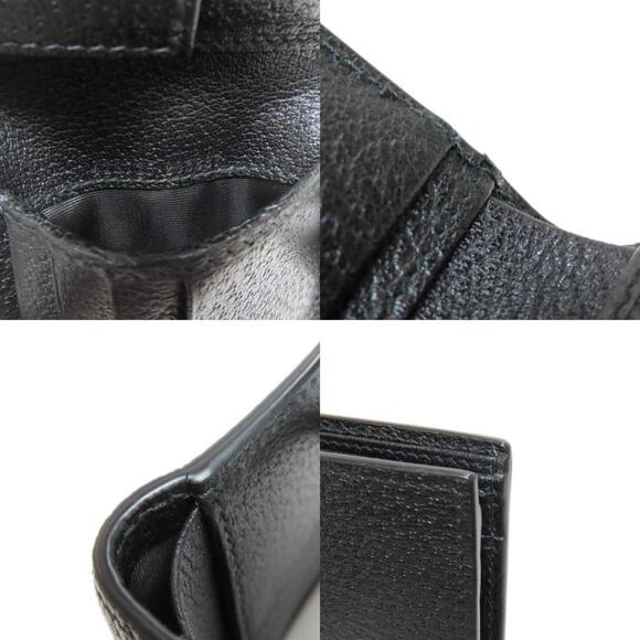 GUCCI Black Leather GG Marmont Wallet - Picture 9 of 11